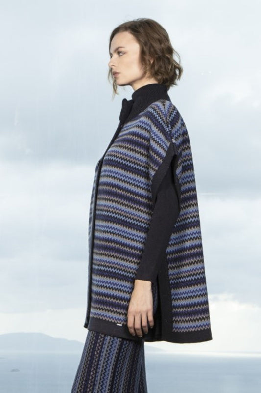PONCHO AZUL