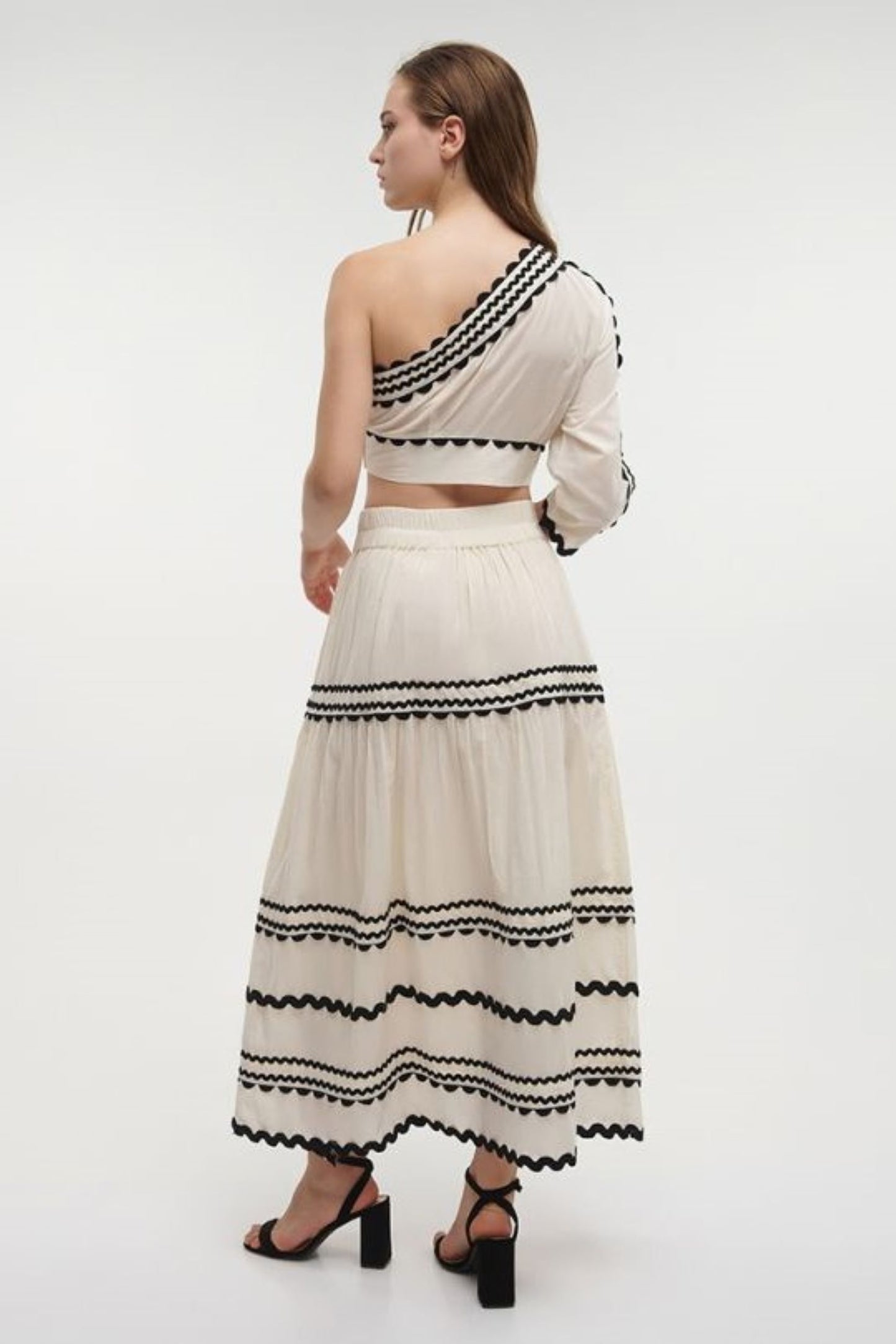 CONJUNTO: TOP E SAIA