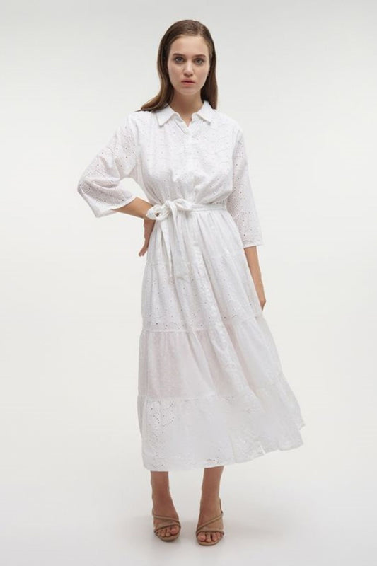 VESTIDO BORDADO INGLÊS