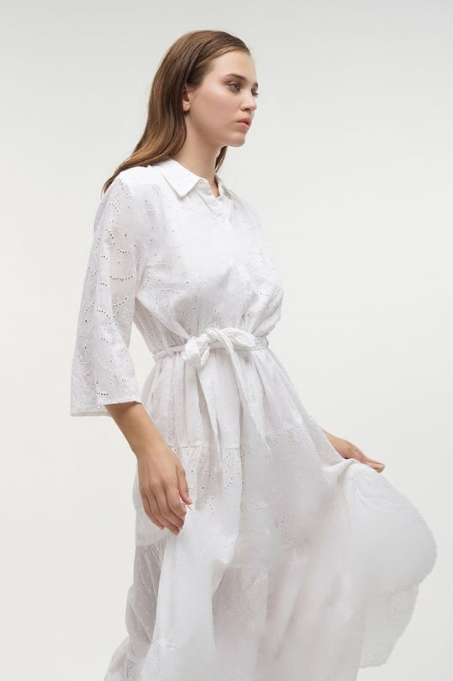 VESTIDO BORDADO INGLÊS