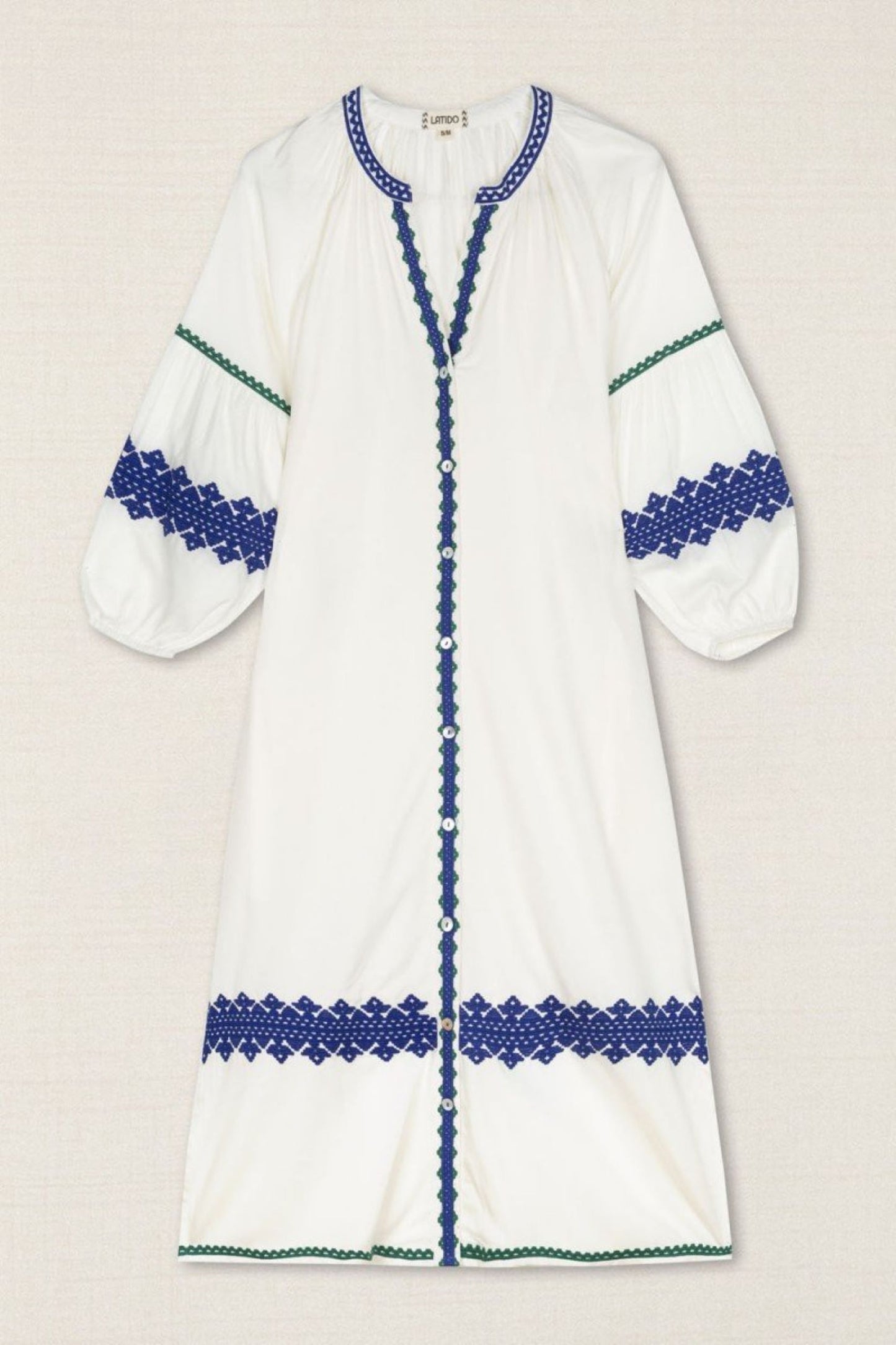 VESTIDO BORDADO