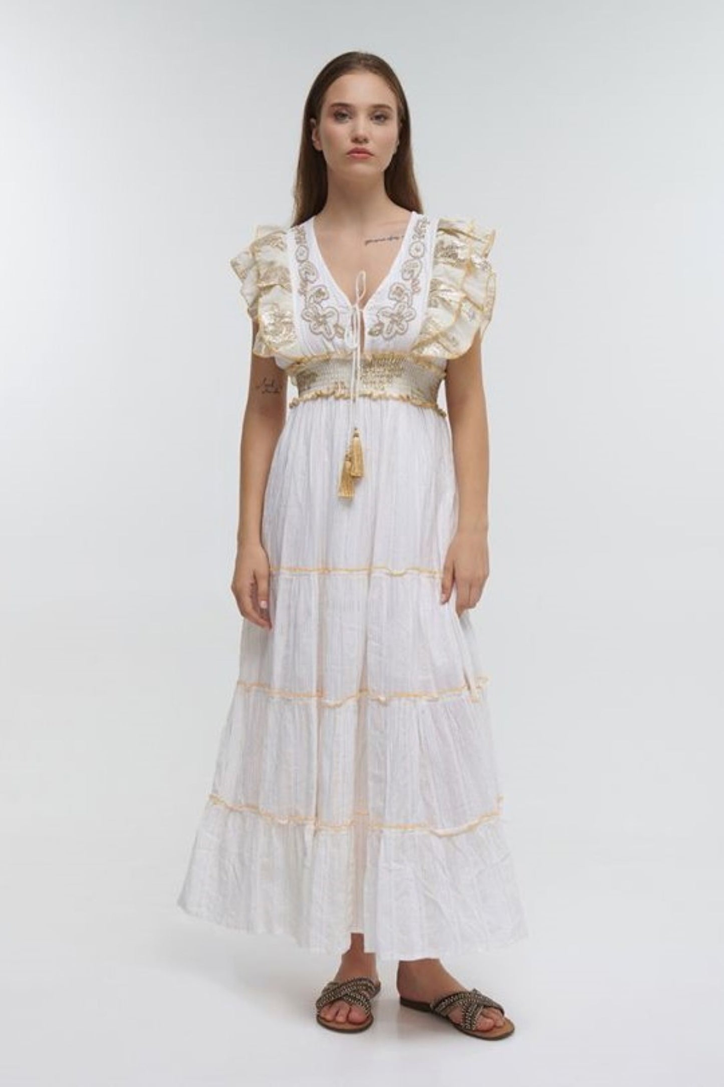 VESTIDO LONGO BRANCO