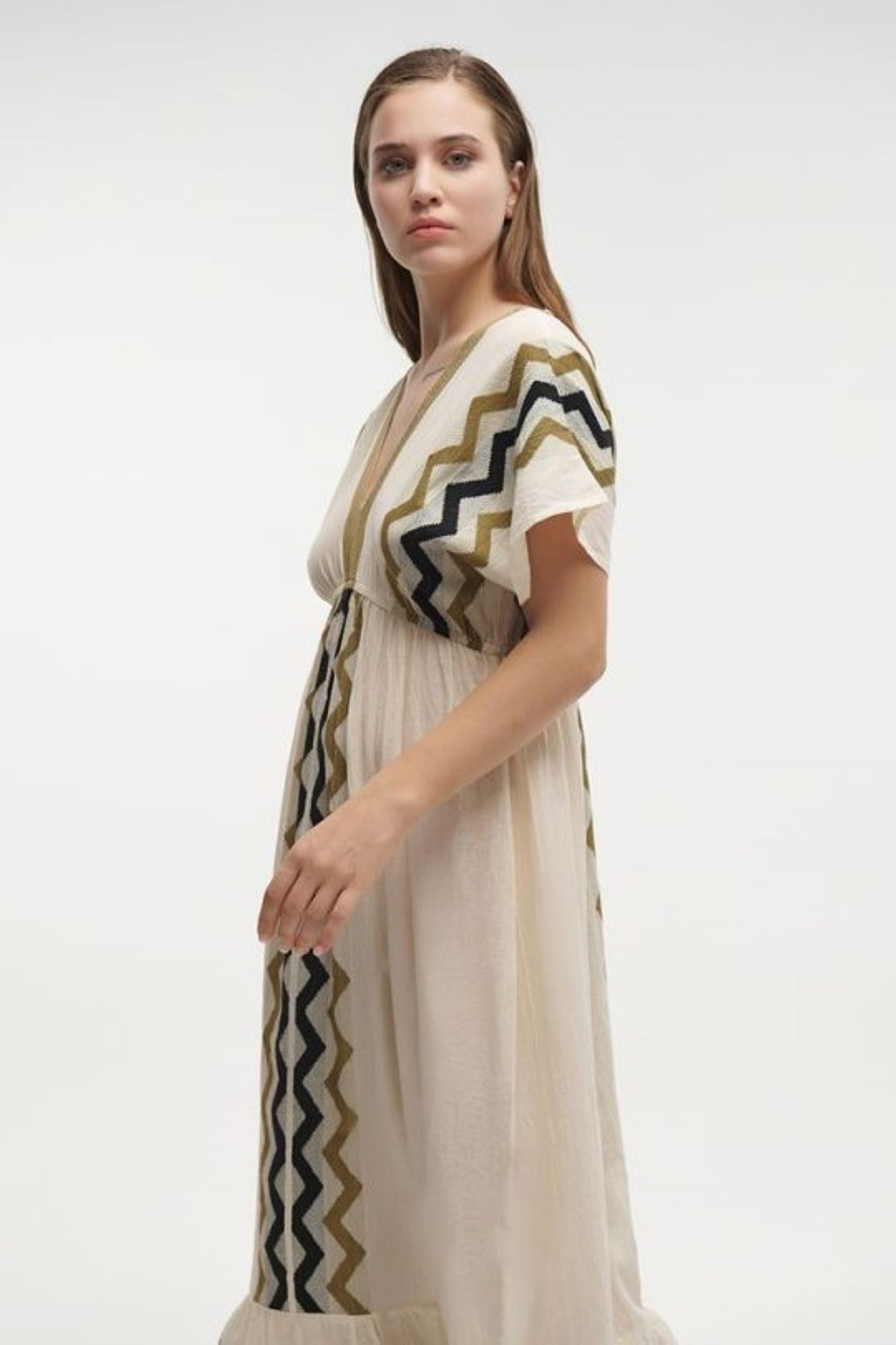 VESTIDO LONGO MULTICOLOR