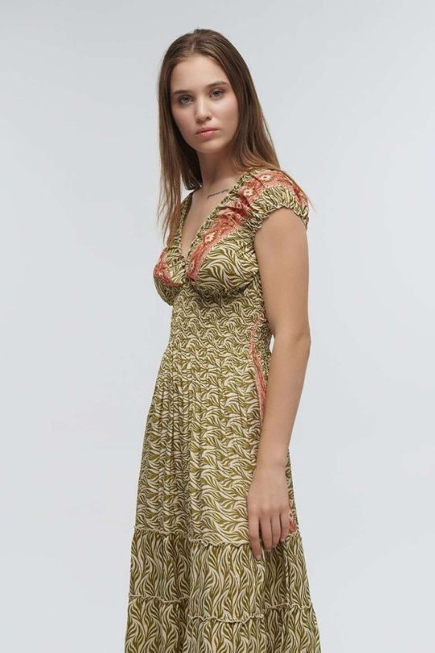 VESTIDO LONGO COLORIDO