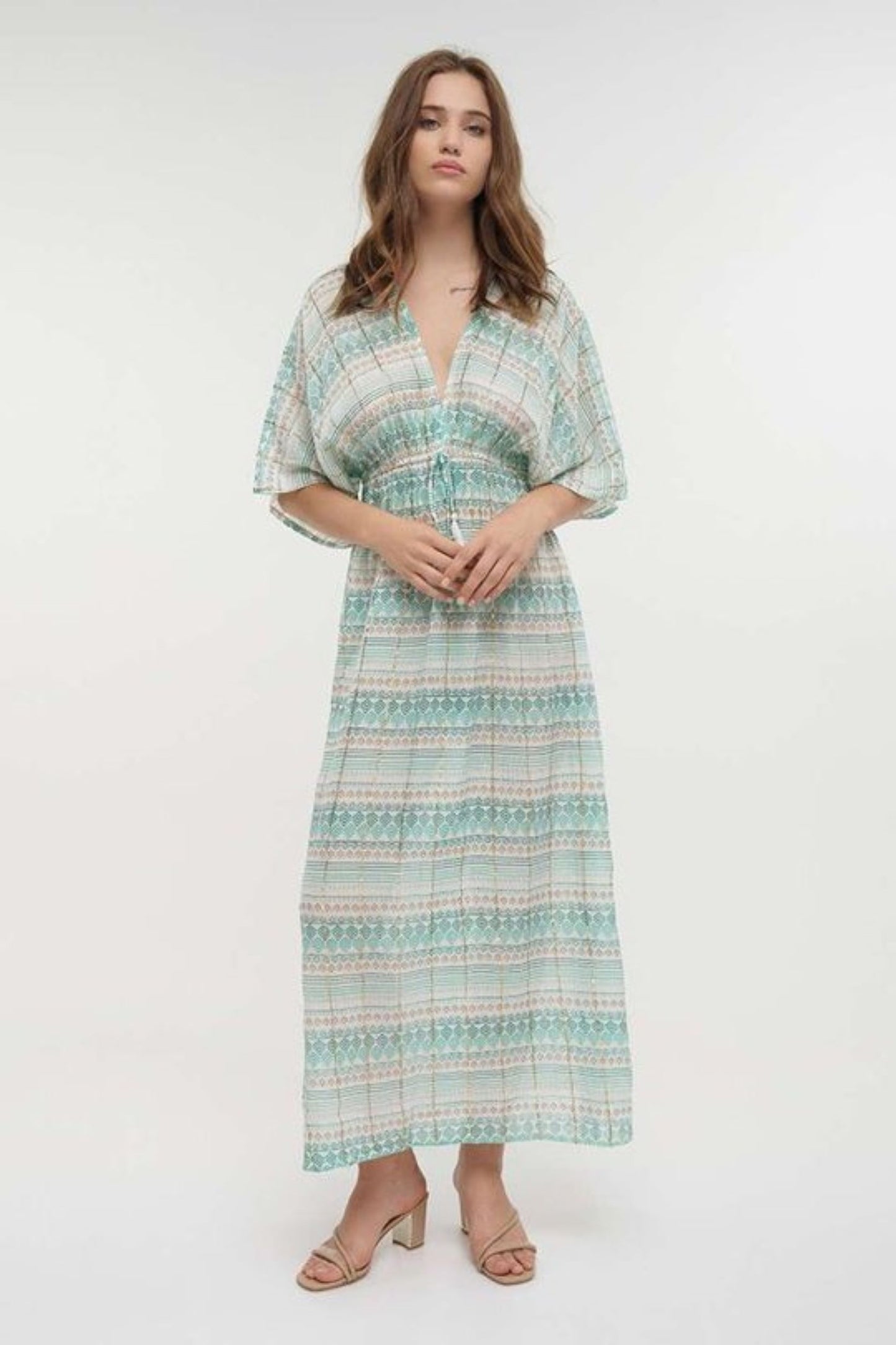 VESTIDO VERDE ÁGUA