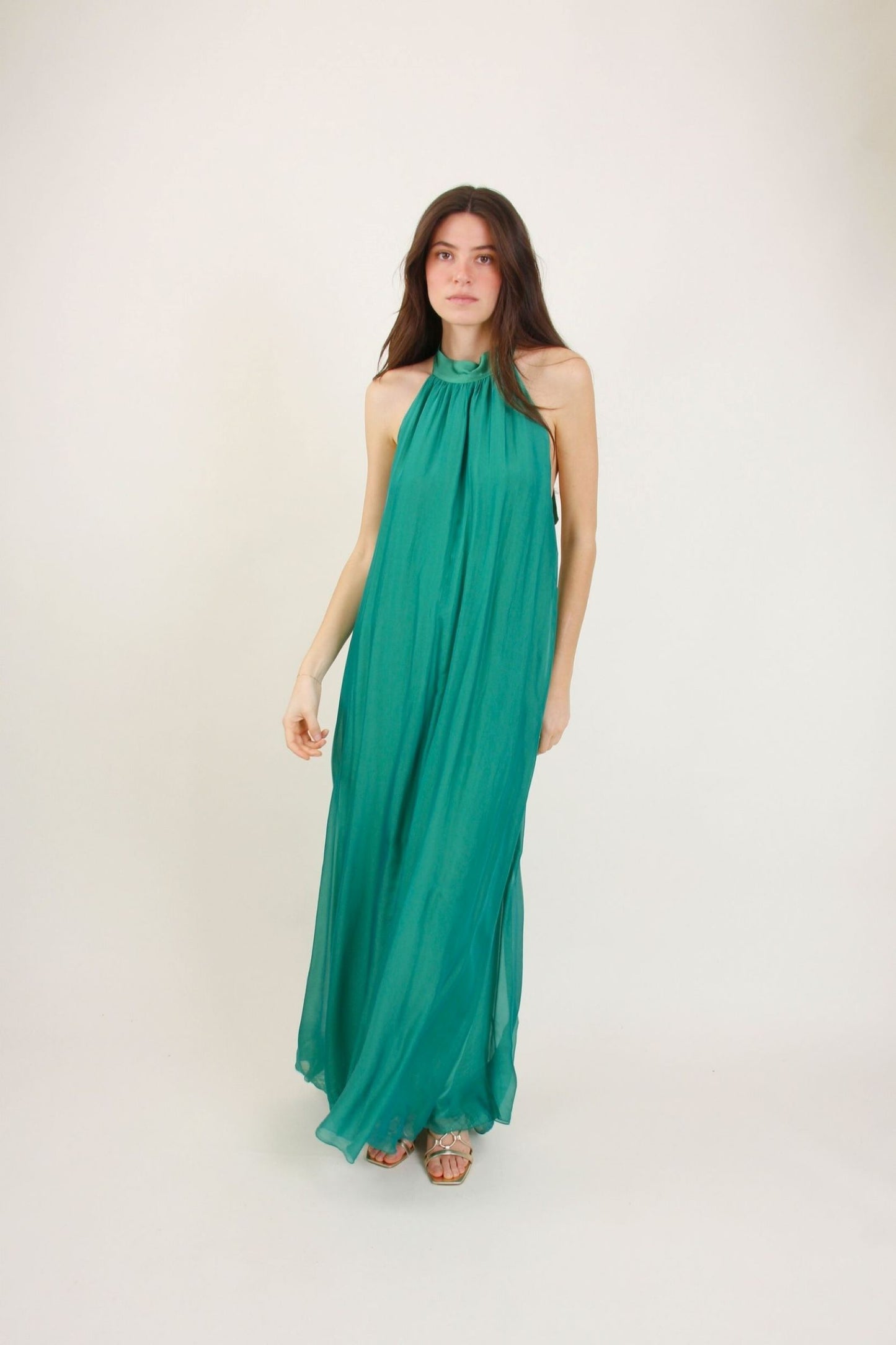 VESTIDO LONGO SEM COSTAS