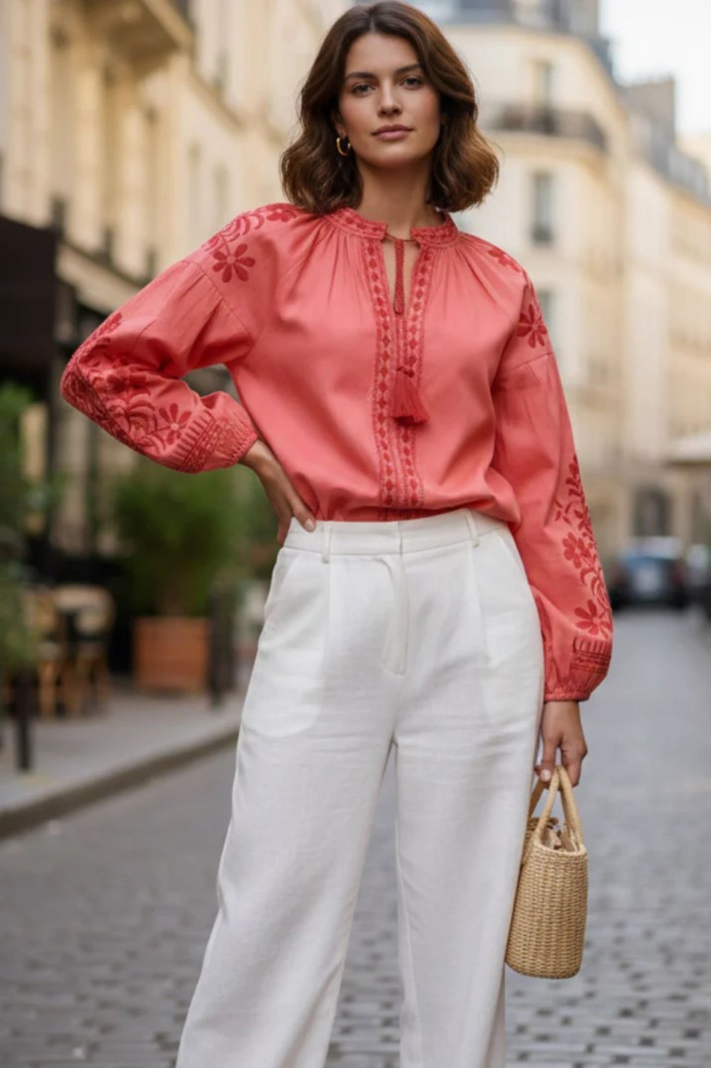 BLUSA ROSA