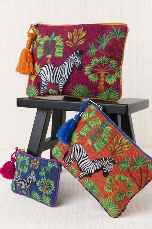 BOLSA DE MÃO ZEBRA