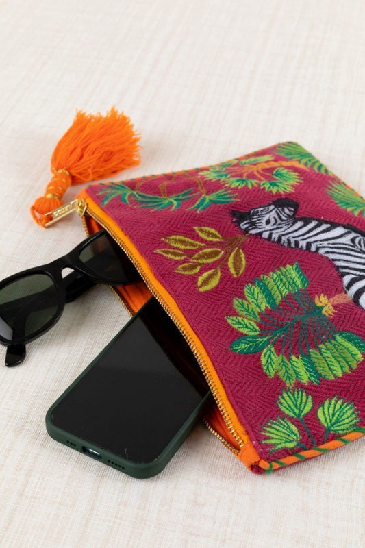 BOLSA DE MÃO ZEBRA