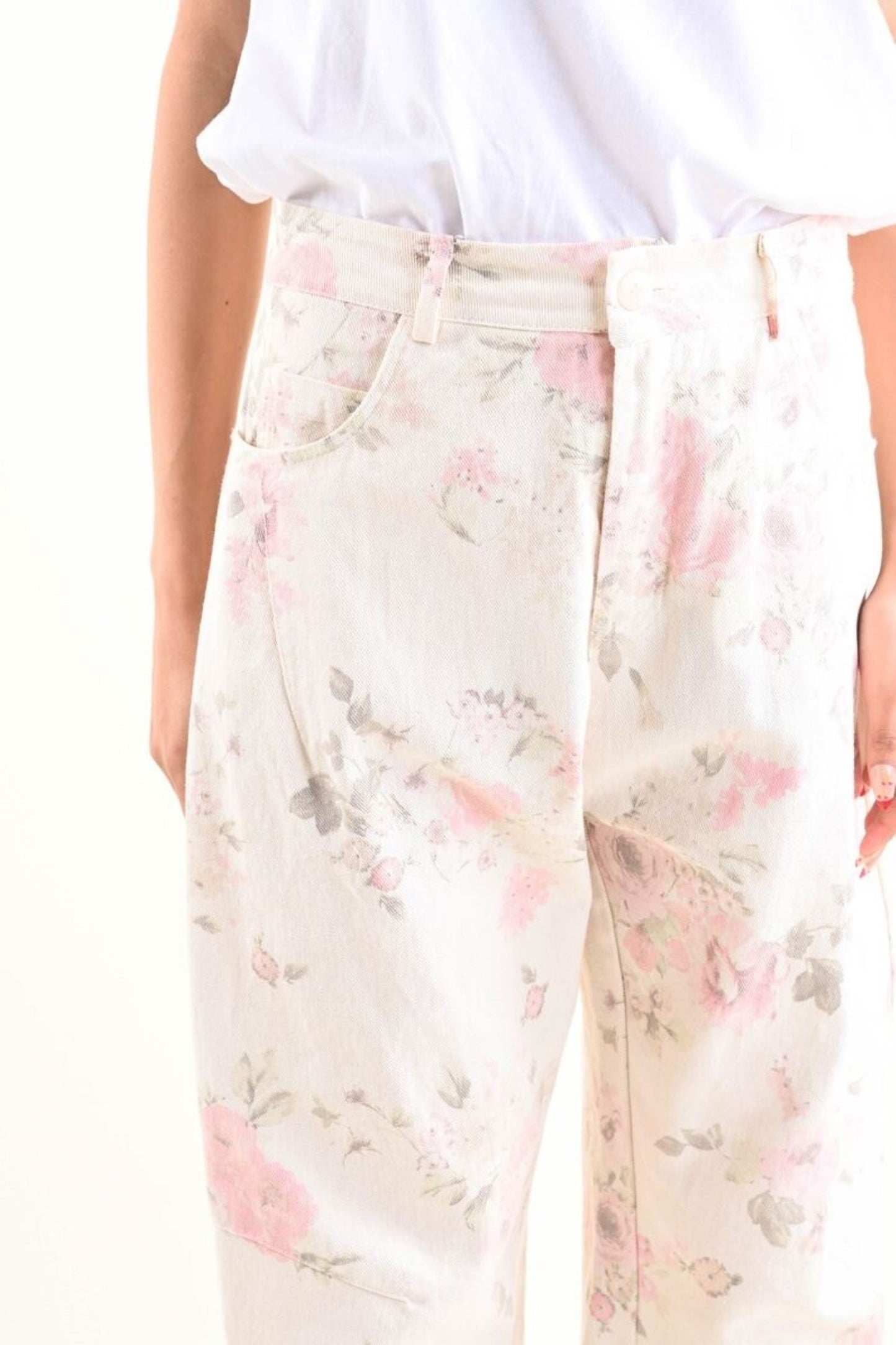 CALÇA FLORAL