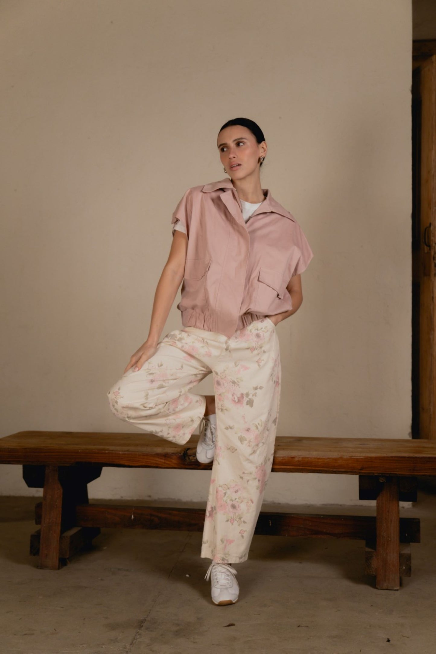 CALÇA FLORAL