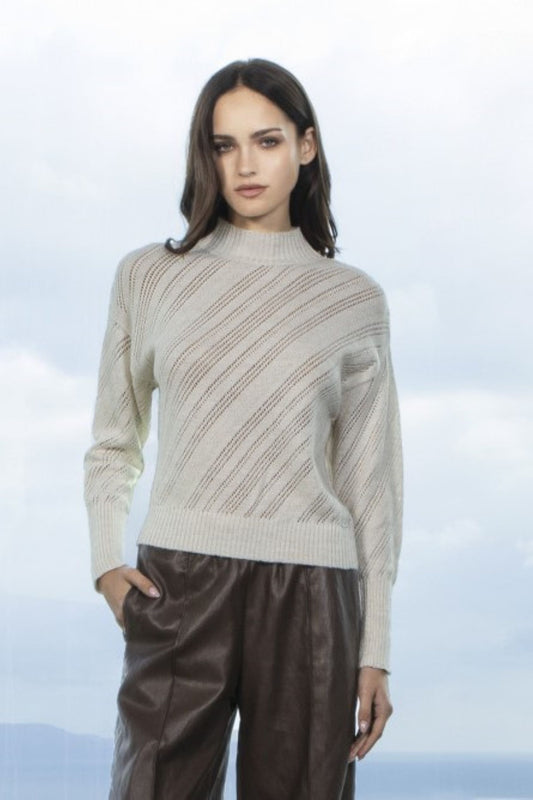 CAMISOLA DE MALHA ABERTA