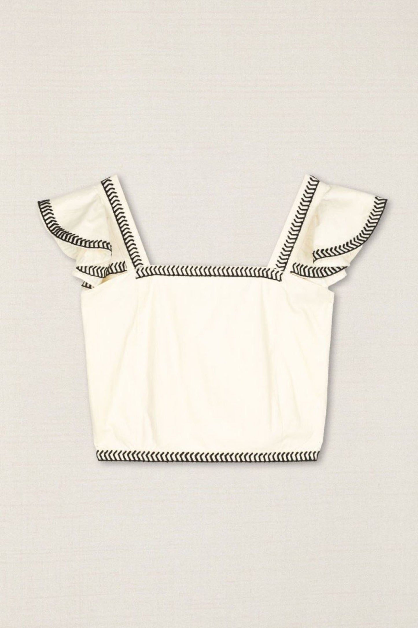 CONJUNTO TOP E SAIA BORDADO