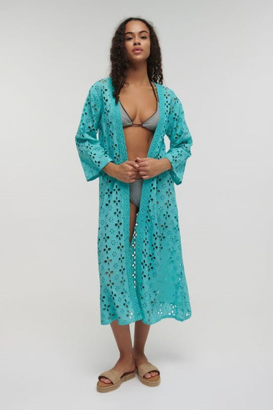 KIMONO TURQUESA