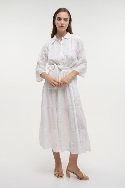 VESTIDO BORDADO INGLÊS
