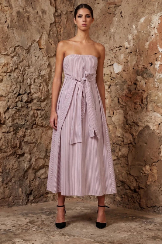VESTIDO RISCAS