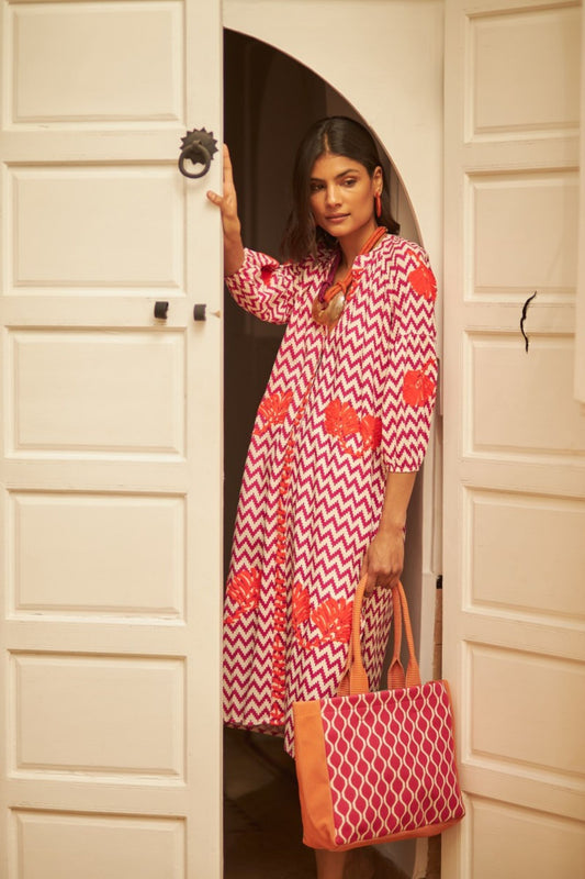 VESTIDO LONGO BORDADO