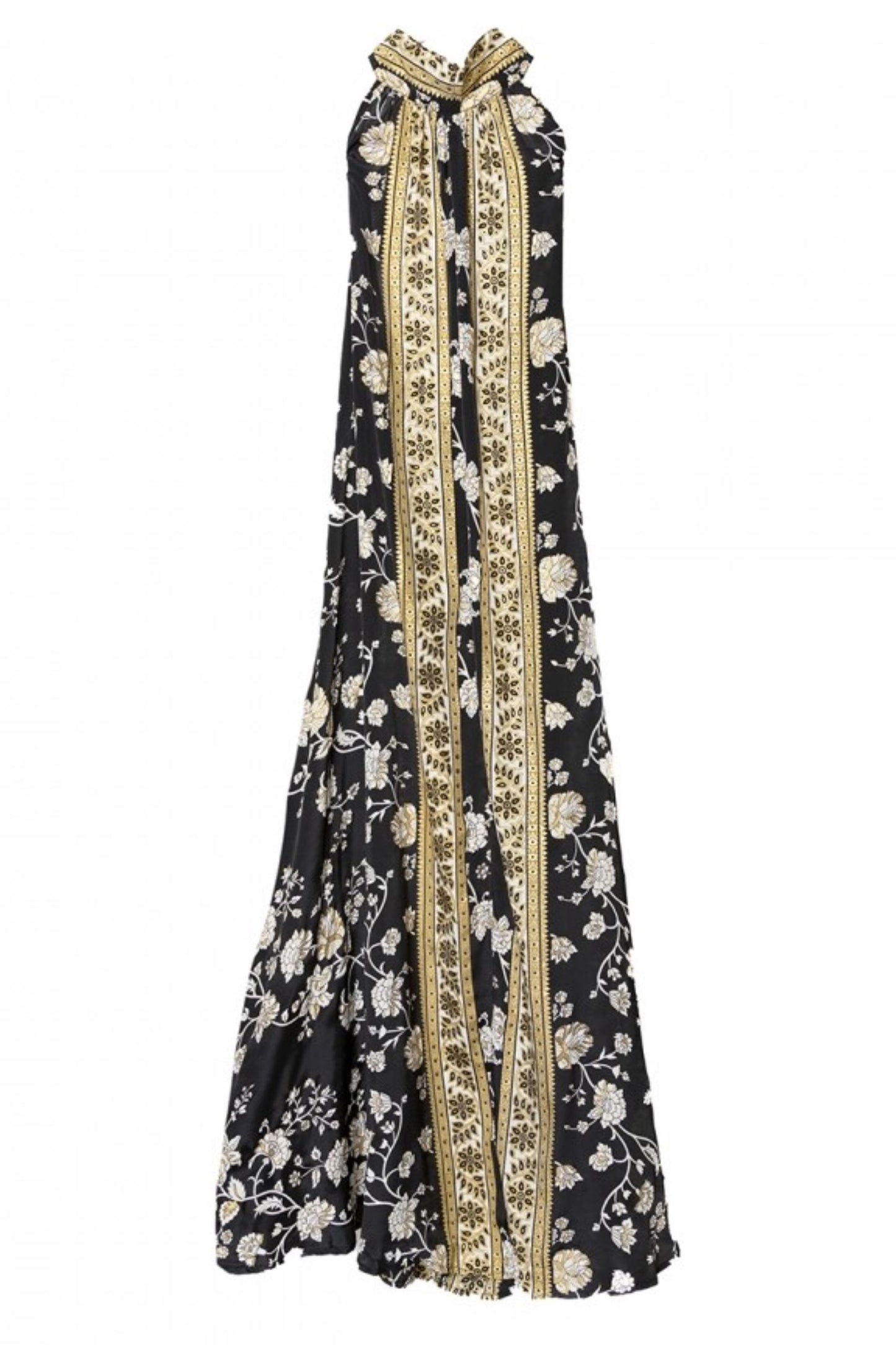 VESTIDO PRETO FLORAL