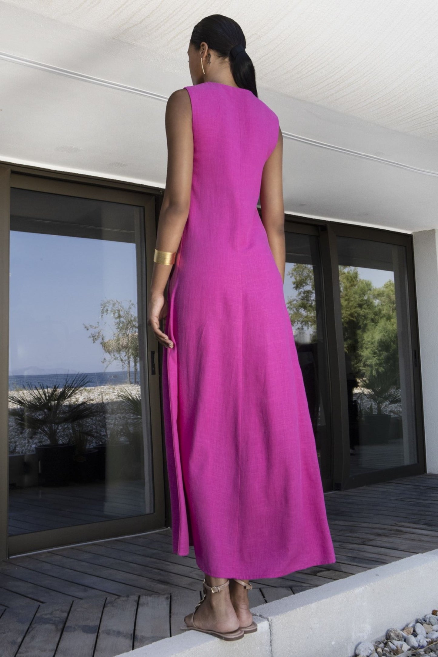 VESTIDO ROSA