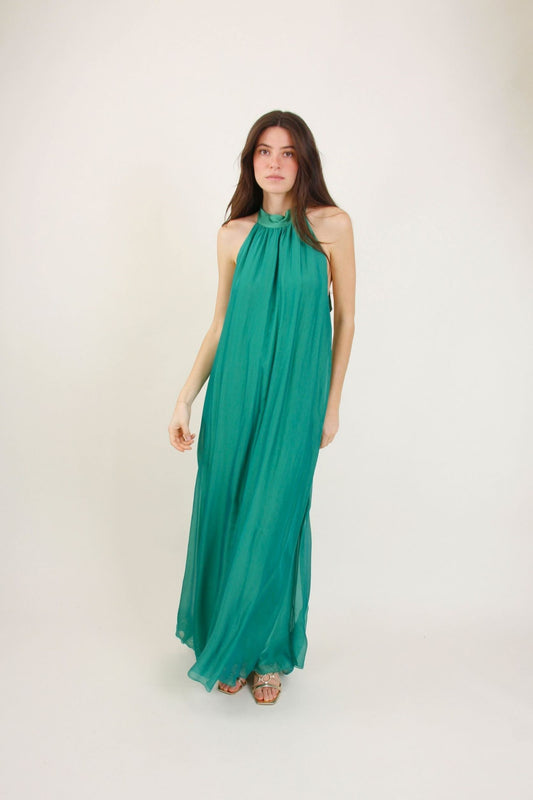 VESTIDO LONGO SEM COSTAS